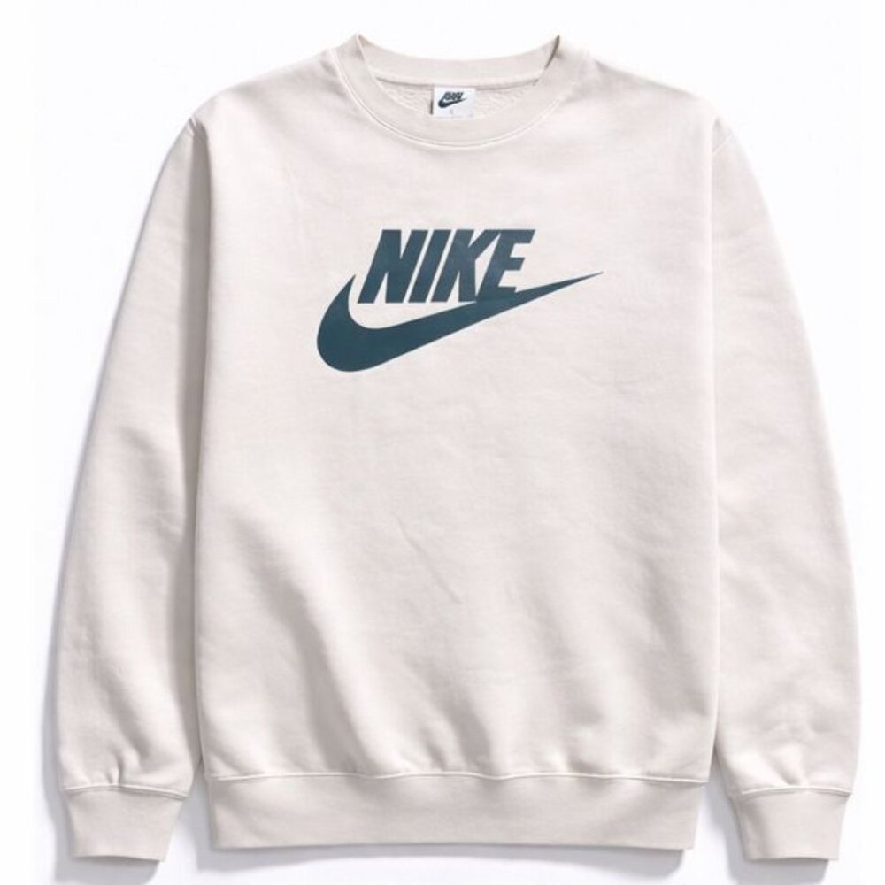 Nike Crewneck Sweatshirt White Small size Big Logo Classic